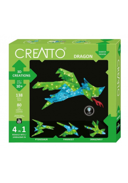 Creatto Świecący Smok i Przyjaciele PIATNIK