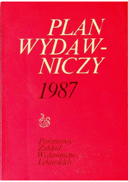 Plan wydawniczy 1987