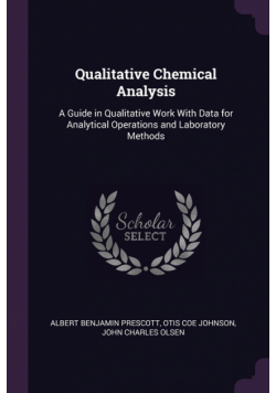 Qualitative Chemical Analysis