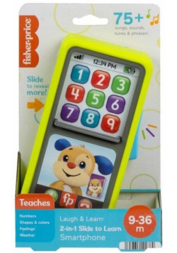 Fisher Price. Smartfonik Przesuwaj i ucz się
