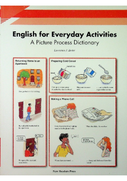 English for Everyday Activities A Picture Process Dictionary