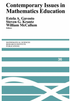 Contemporary Issues in Mathematics Education