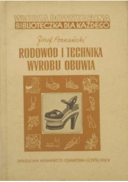 Rodowód i technika wyrobu obuwia