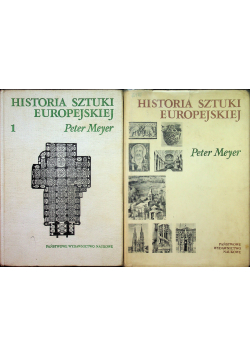 Historia Sztuki Europejskiej tom 1 i 2