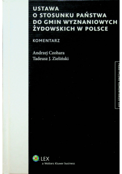 Ustawa o stosunku państwa do gmin wyznaniowych żydowskich w Polsce