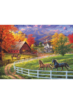Puzzle 1000 Stadnina koni