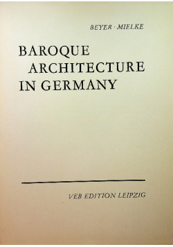 Baroque architecture in Germany