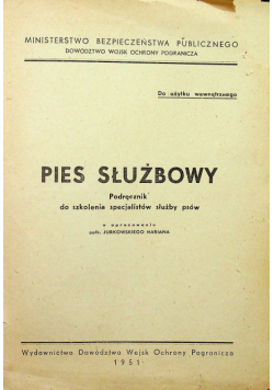 Pies służbowy