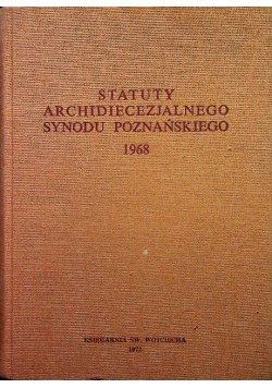Statuty archidiezjalnego synody poznańskiego 1968