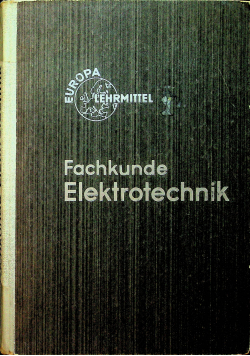 Fachkunde Alektrotechnik