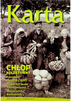 Karta nr 72 chłop kolektywny