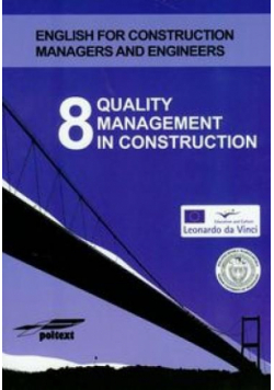 Quality management in construction 8