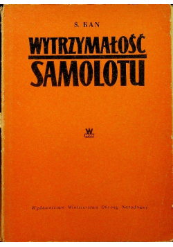Wytrzymałość samolotu