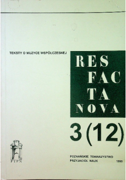 Res Facta Nova nr 3