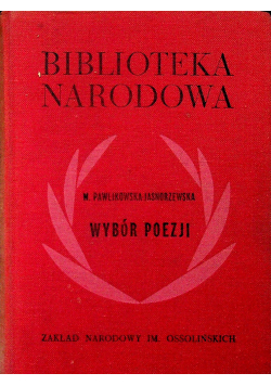 Pawlikowska Jasnorzewska Wybór poezji