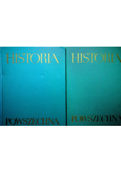 Historia powszechna 2 tomy
