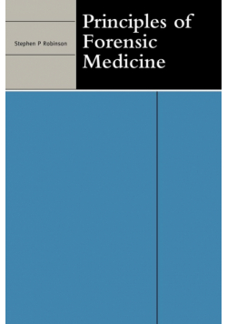 Principles of Forensic Medicine