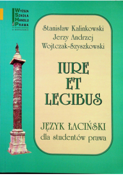 Iure et legibus Język łaciński dla studentów prawa