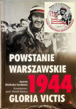 Powstanie warszawskie 1944 Gloria Victis z CD