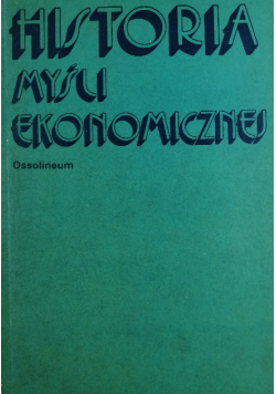 Historia myśli ekonomicznej