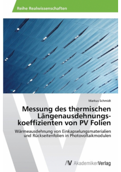 Messung des thermischen Längenausdehnungs­koeffizienten von PV Folien
