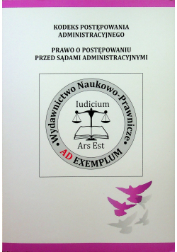 Kodeks postepowania administracyjnego prawo postepowaniu przed sadami administracyjnymi