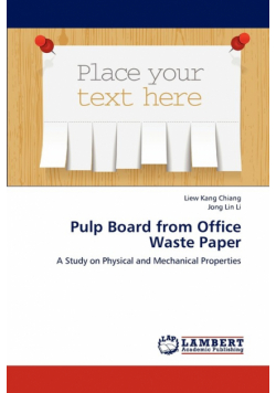 Pulp Board from Office Waste Paper