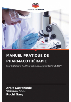Manuel Pratique De Pharmacothérapie