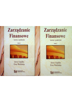 Zarządzanie finansowe tom od 1 do 2