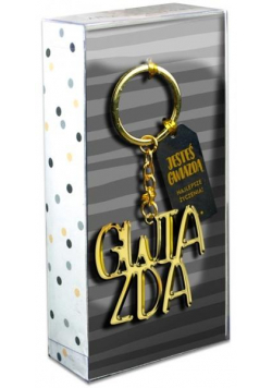 Brelok Gold Jesteś Gwiazdą