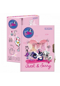 Pamiętnik zamykany w pudełku Littlest Pet Shop