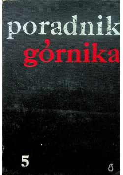 Poradnik górnika Tom V
