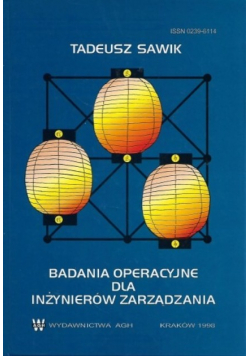 Badania operacyjne dla inżynierów zarządzania