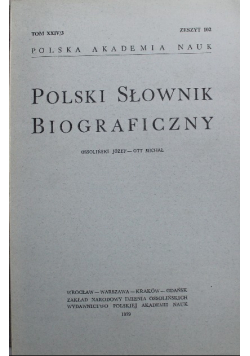 Polski słownik biograficzny tom XXIV/3 zeszyt 102