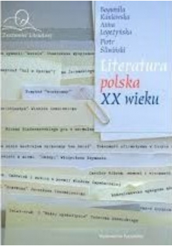 Literatura Polska XX wieku dedykacja autora