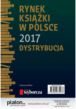 Rynek książki w Polsce 2017. Dystrybucja