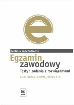 Egzamin zawodowy - Technik mechatronik WSiP