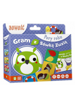 Gram z Sówką Zuzią. Pory roku (Książka + gra)