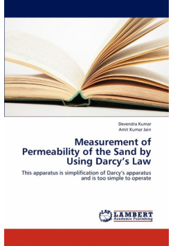 Measurement of Permeability of the Sand by Using Darcy's Law