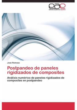 Postpandeo de paneles rigidizados de composites