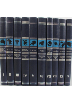 Encyklopedia geograficzna świata Tom 1 do 10