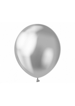 Balony Beauty&Charm platynowe srebrne 25cm 50szt