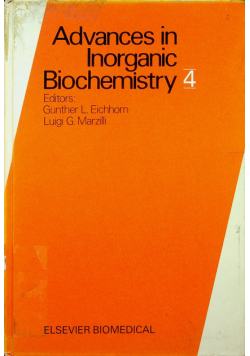Advances in Inorganic Biochemistry Tom 4