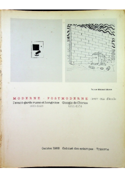 Moderne postmoderne deux cas d'ecole