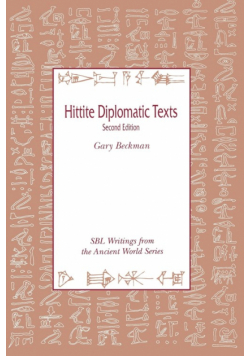 Hittite Diplomatic Texts, Second Edition