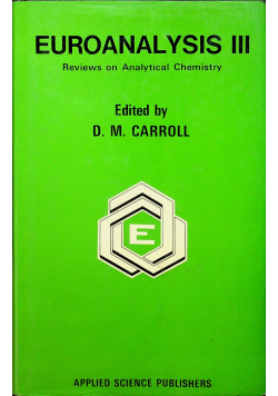 Euroanalysis III