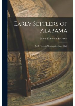 Early Settlers of Alabama