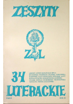 Zeszyty literackie 34