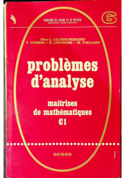 Problems d analyse