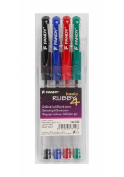 Długopis żelowy Rubby basic 4 kolory